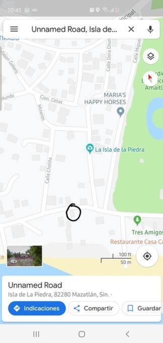 Casa A Pie De Playa Isla De La Piedra Apartment Масатлан Екстериор снимка